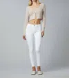 DL1961 - WOMEN'S FLORENCE SKINNY MID RISE INSTASCULPT ANKLE JEANS IN MILK