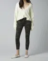 Dl1961 - Women's Florence Skinny Mid Rise Jeans In Camouflage In Multi