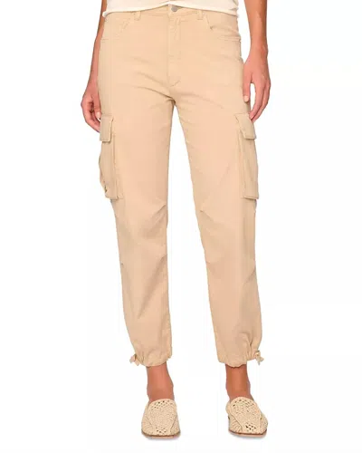 Dl1961 - Women's Gwen Cargo Jogger In Flax In Beige