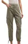 Dl1961 - Women's Gwen Jogger Cargo Pant In Alpine Green In Multi