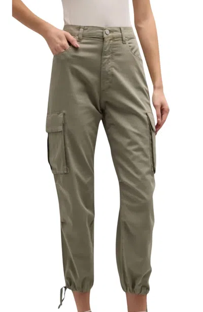 Dl1961 - Women's Gwen Jogger Cargo Pant In Alpine Green In Multi