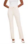 Dl1961 - Women's Patti Straight High Rise Vintage Ankle In Ecru In Neutral