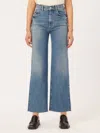 Dl1961 - Women's Hepburn Wide Leg - East Lake In Mid Indigo Wash In Blue