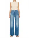 Dl1961 - Women's Hepburn Wide Leg High Rise Jeans In Driggs In Blue