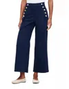 Dl1961 - Women's Hepburn Wide Leg In Bright Navy In Blue
