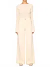 Dl1961 - Women's Hepburn Wide Leg In Manilla Knit In Neutral