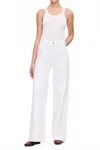 Dl1961 - Women's Hepburn Wide Leg In White Pintuck In White