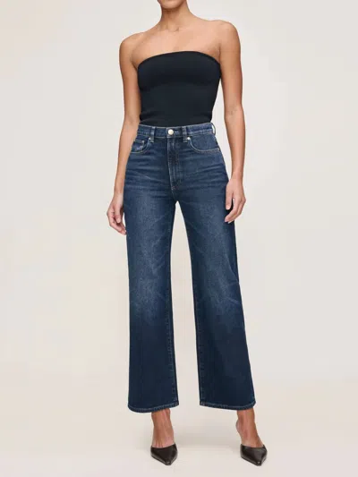 Dl1961 - Women's Karmine Refined Wide Leg Jeans In Blue