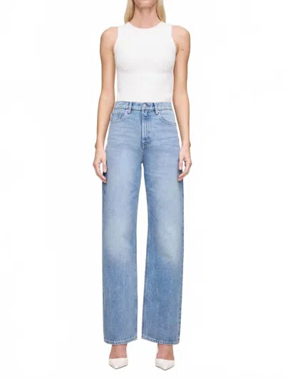 Dl1961 - Women's Karmine Refined Wide Leg Jeans In Salt Lake In Blue