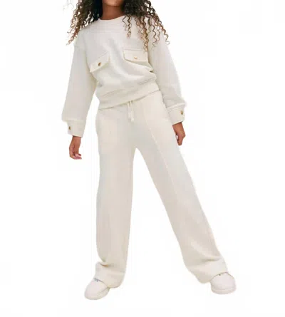 Dl1961 - Women's Lily Pull On Pants In Manilla In White