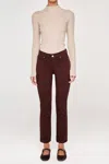 Dl1961 - Women's Mara Straight Ankle Jeans In Bark In Brown