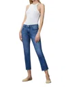 Dl1961 - Women's Mara Straight Mid Rise Instasculpt Ankle Jeans In India Ink In Multi