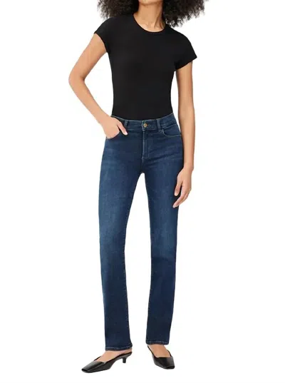 Dl1961 - Women's Mara Straight Instasculpt Jean In India Ink In Blue