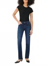 Dl1961 - Women's Mara Straight Leg Midrise Instasculpt Jean In India Ink In Blue
