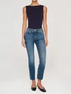 Dl1961 - Women's Mara Straight Mid Rise Instasculpt Ankle Jeans In Chancery In Multi
