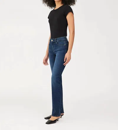 Dl1961 - Women's Mara Straight Mid Rise Instasculpt Jean In India Ink In Multi