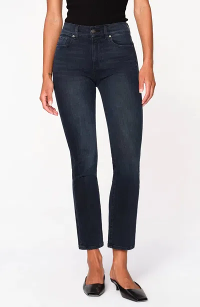 Dl1961 - Women's Mara Straight Mid Rise Jean In Presage In Multi