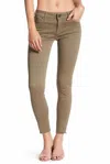 Dl1961 - Women's Margaux Instasculpt Ankle Skinny Jeans In Moss Green In Multi