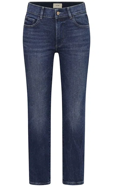 Dl1961 - Women's Mila Cigarette Mid-rise Jeans In Palmwood In Multi