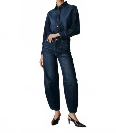 Dl1961 - Women's Miro Barrel High Rise Jeans In Blue