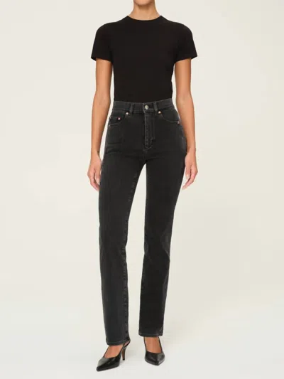 Dl1961 - Women's Patti High Rise Straight Jean In Eclipse In Blue