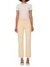 Dl1961 - Women's Patti Straight High Rise Ankle Jeans In Light Wheat In Neutral