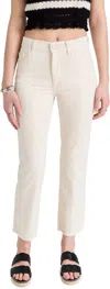 DL1961 - WOMEN'S PATTI STRAIGHT HIGH RISE ANKLE JEANS IN OFF WHITE