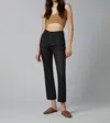 Dl1961 - Women's Patti Straight High Rise Vintage Ankle Jeans In Black Coated In Black