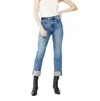 Shop Dl1961 - Women's Patti Straight High Rise Vintage Ankle Jeans In Oasis Cuffed In Blue