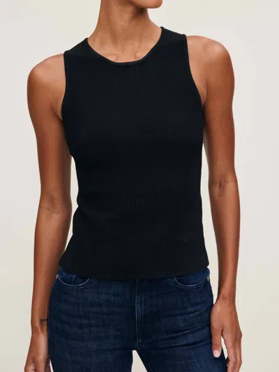 Dl1961 - Women's Racer Tank Instasculpt In Black