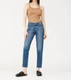 Dl1961 - Women's Mara Straight Midrise Instasculpt Ankle In Chancery In Blue