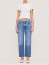 Dl1961 - Women's Romie Slim Straight Jeans In Meadow Lake
