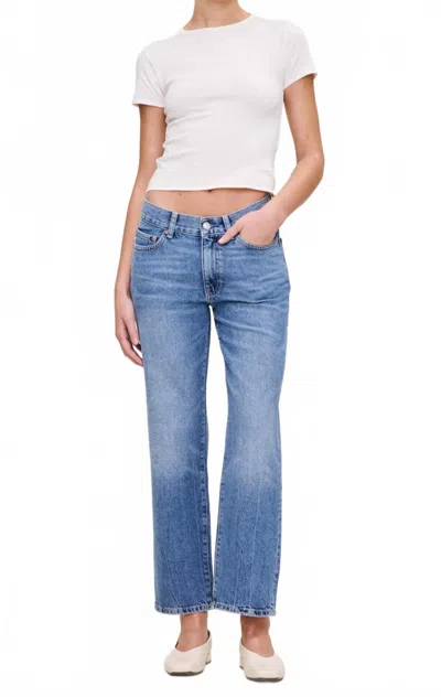 Dl1961 - Women's Romie Vintage Slim Straight Jeans In Meadow Lake In Blue