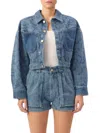 DL1961 - WOMEN'S TARYN DENIM JACKET IN ATLAS LASER