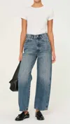 Dl1961 - Women's Taylor Relaxed Barrel Ultra High Rise Jeans In Endless Sea In Blue