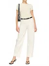 Dl1961 - Women's Thea Boyfriend Cuffed Jeans In Vintage White In White