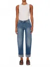 Dl1961 - Women's Thea Boyfriend Jean In Wythe Cuffed In Multi