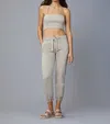 Dl1961 - Women's Tie Back Top In Moonstone In Blue