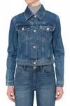 Dl1961 - Women's Vika Classic Denim Jacket In North Beach In Multi