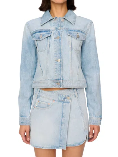 Dl1961 - Women's Vika Classic Denim Jacket In Multi