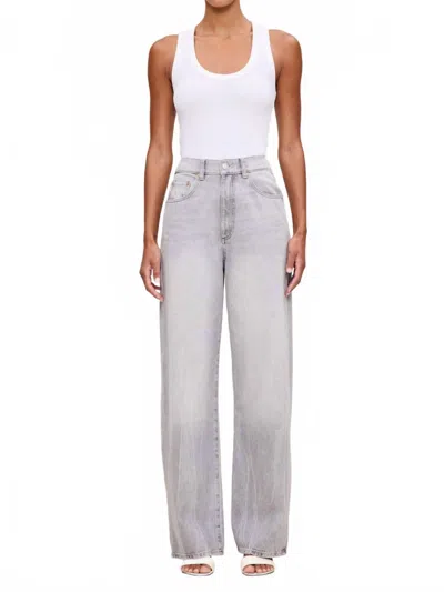 Dl1961 - Women's Woen's Taylor Ultra Relaxed Barrel Jean In Light Smoke In White