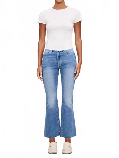 Dl1961 - Women's Women's Bridget Boot Instasculpt Cropped Jean In Mansfield In Blue