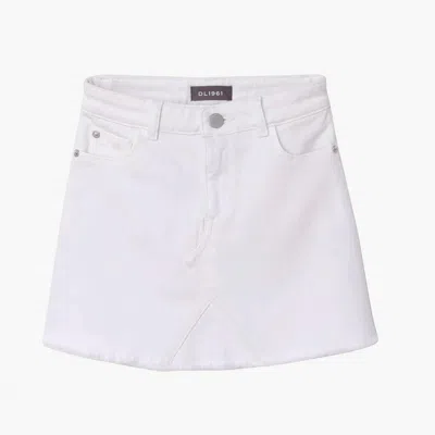 Dl1961 - Women's Women's Denim Mini Skirt In White