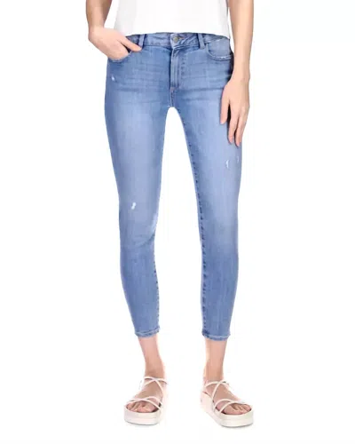 Dl1961 - Women's Women's Florence Skinny Jeans In Cloud Distressed In Silver