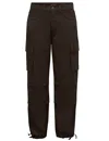 Dl1961 - Women's Women's Gwen Jogger Cargo Twill Pant In Black In Black