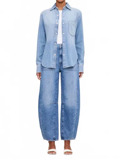 Dl1961 - Women's Women's Ines Denim Shirt In Riverbank In Multi