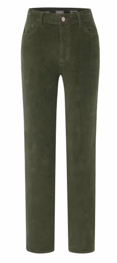 Dl1961 - Women's Women's Mara Straight Mid Rise Pants In Dryad In Green