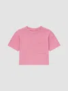 Dl1961 - Women's Women's Not So Basic Tee In Pink In Pink