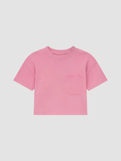 Dl1961 - Women's Women's Not So Basic Tee In Pink