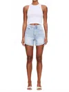Dl1961 - Women's Zoie Jean Short In Positano Cuffed In Blue
